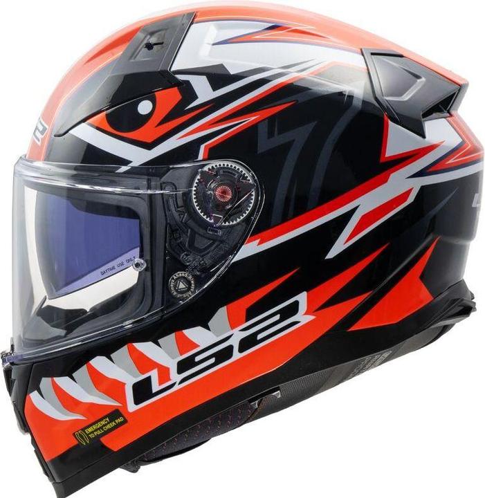 Produktbild LS2 FF811 VECTOR II BUNTRI Integralhelm (M)