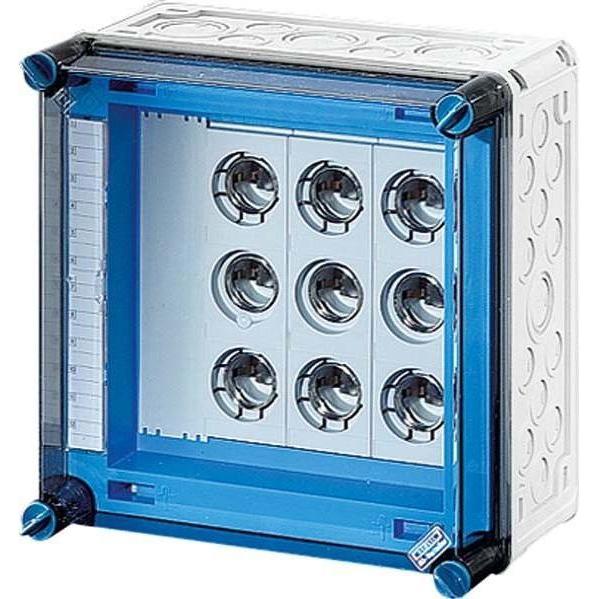 Hensel, Verteilerschrank Zubehör, HEN Mi 3263 SicherungsgehÃ¤use 3x63A 3-polig DIII E33 250A