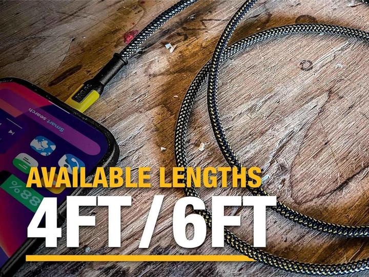 Image du produit DeWalt 100w Verstärktes Ladekabel (1.22 m, 100 W)