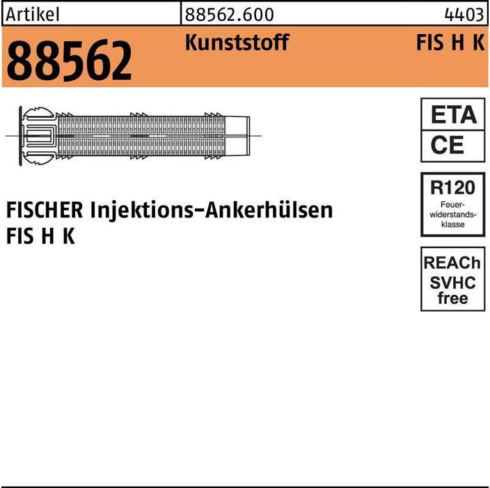 Produktbild Fischer Ankerhülse FIS H 20x200 K (20 Stk.)