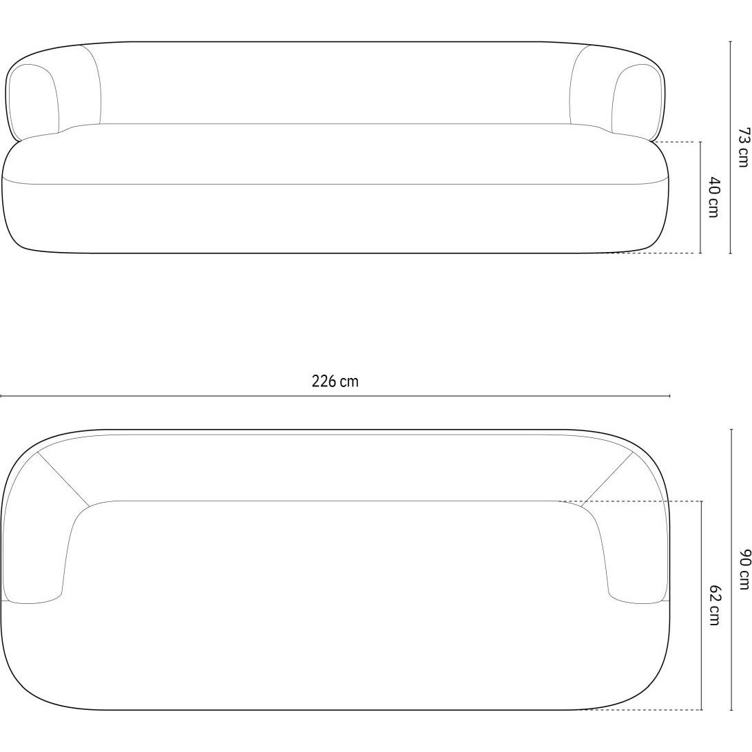 Thumbnail - Micadoni, Sofa, Jenny (2-Sitzer, 3-Sitzer, 4-Sitzer)