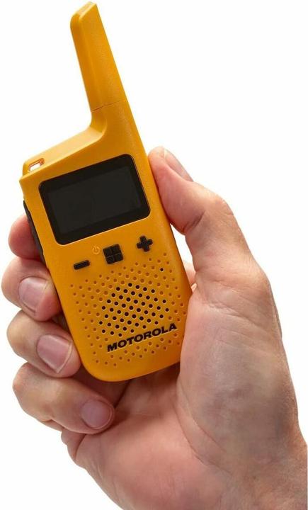 Produktbild Motorola T72 walkie talkie, 16 channels, yellow (8 km)