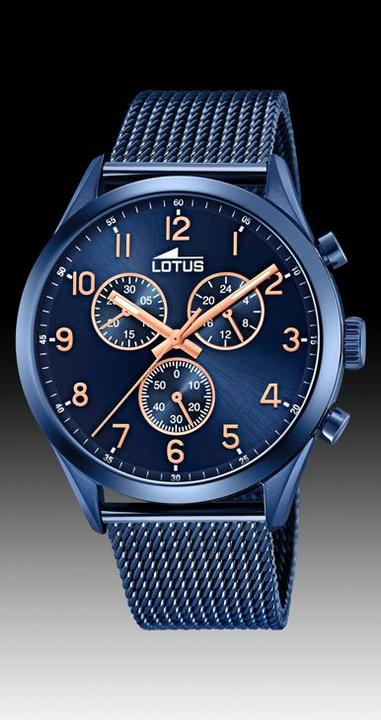Actual product image Lotus Minimalist (Analogue wristwatch, Chronograph, 43 mm)