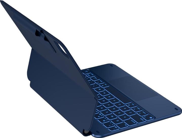 Actual product image Typecase Case Edge with keyboard for iPad Air 11" 2024/2025 pacific blue (Eng. Int., Apple iPad Air 11 2024, Apple iPad Air 11 2025, Apple iPad Air 11 2026)