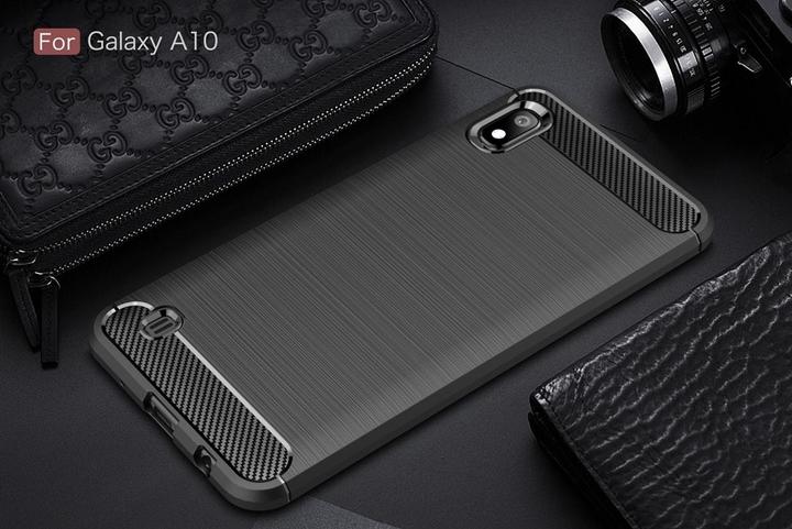 Image du produit Screenguard Samsung Galaxy A10 Housse Carbon Brushed Soft TPU (Samsung Galaxy A10)