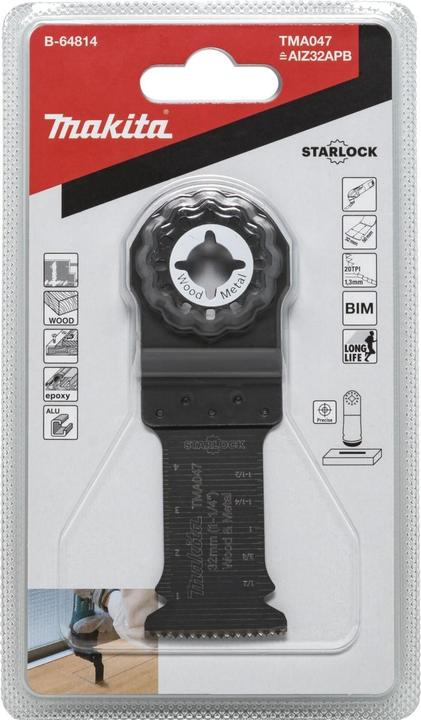 Produktbild Makita Tauchsägeblatt 32mm TMA047