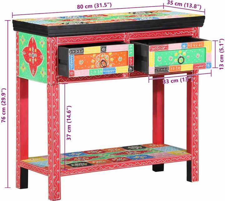 Actual product image vidaXL Konsolentisch