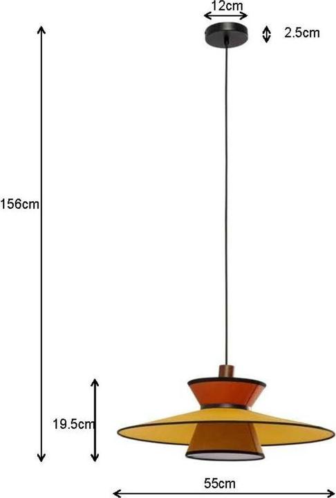 Image du produit Kare Design Lampe à suspendre Riva Ø55cm (E27)
