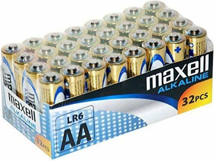 Actual product image Maxell Battery AA (32 pcs., AA)
