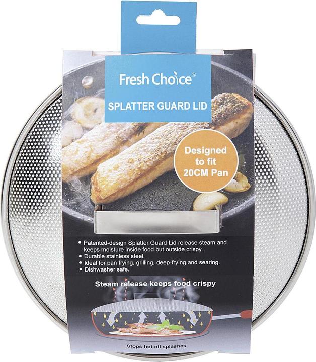 Actual product image Fresh Choice Splash guard lid 20cm (20 cm, Metal)