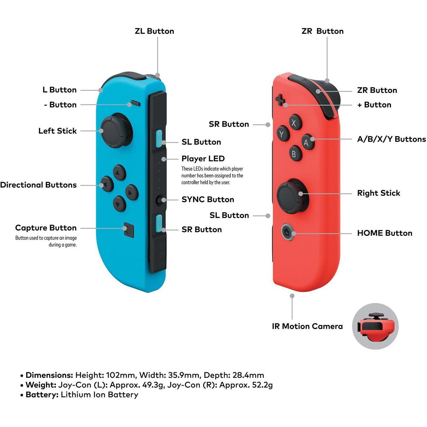 Nintendo Joy-Con Set Black/Black buy at Digitec