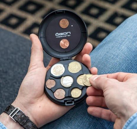 Produktbild Ögon Münzetui CHF silber