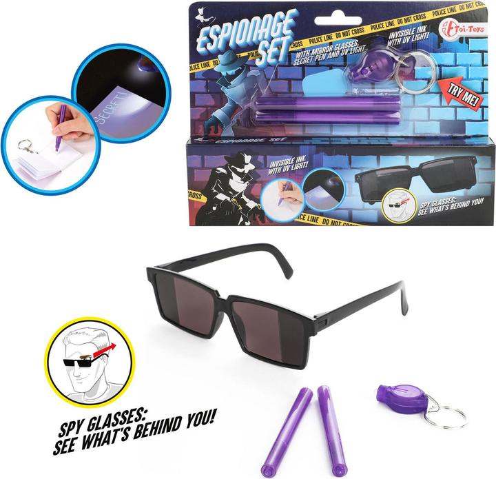 Immagine prodotto Toi-Toys Set di spie, 4 pezzi.