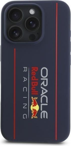 Actual product image Red Bull RBHMP16X24SIOLRV iPhone 16 Pro Max 6.9" hardcase navy Silicone Vertical Logo Mag (Apple iPhone 16 Pro Max)