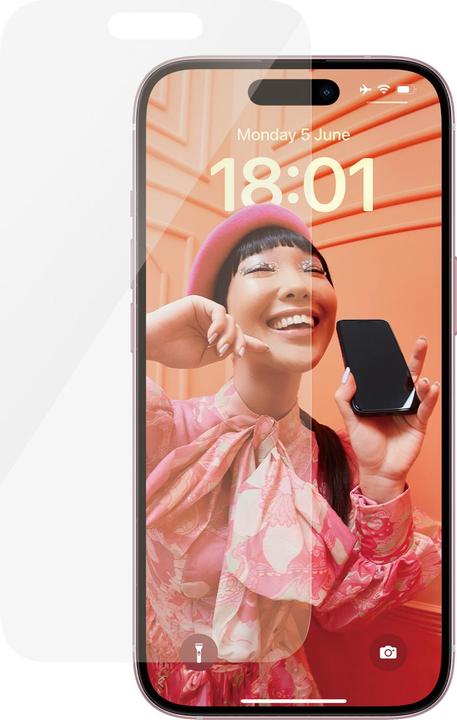 Image du produit PanzerGlass Protecteur d'écran (1 pcs, Apple iPhone 15 Pro)