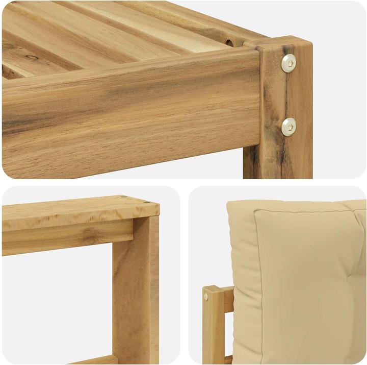 Produktbild vidaXL Outdoor-Sofa