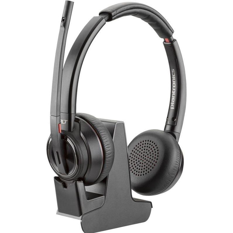 Thumbnail - Poly Savi 8220-M Office Stereo (Kabellos), Office Headset, Schwarz