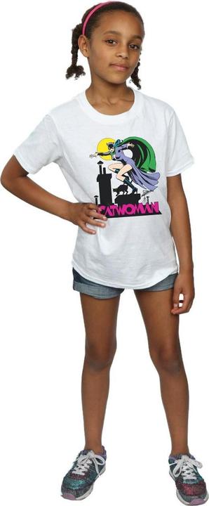 Produktbild Catwoman Text Logo TShirt Mädchen (128)
