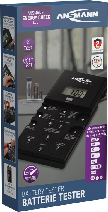 Actual product image Ansmann Energy Check LCD