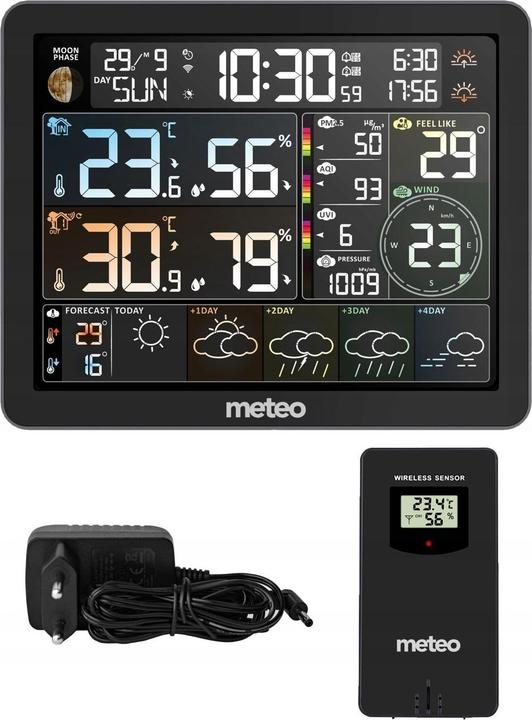 Produktbild Ty WIFI-Wetterstation + Luftverschmutzungsmessgerät