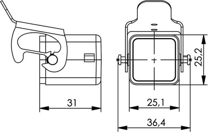 Produktbild Telegärtner STX V5 Staubschutzkappe für Stecker Variante 5 H80030A0002 Aluminium H80030A0002 1 St. (Stecker und Verbinder)