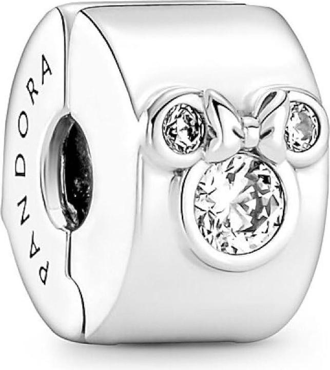 Pandora Disney Micky Maus & Minnie Maus Clip (Silber 925)