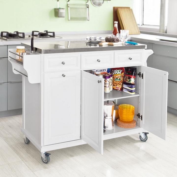 Immagine prodotto SoBuy Isola della cucina (107 x 48,5 x 95 cm)