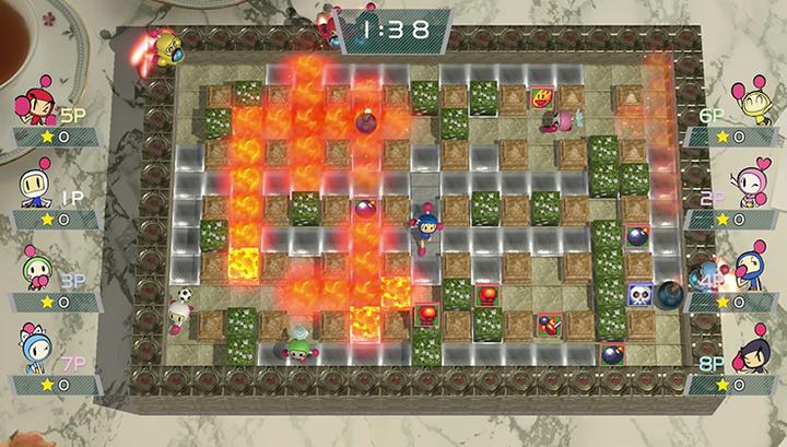 Actual product image Konami Super Bomberman R (Switch)