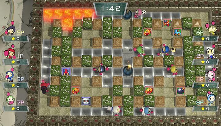 Actual product image Konami Super Bomberman R (Switch)