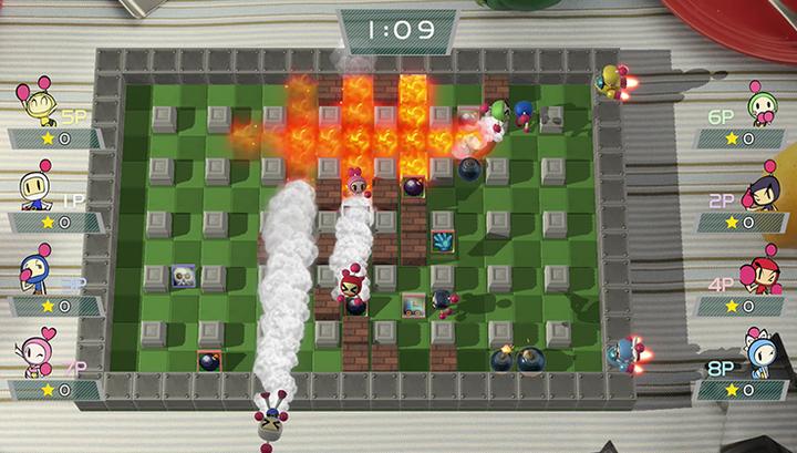 Actual product image Konami Super Bomberman R (Switch)