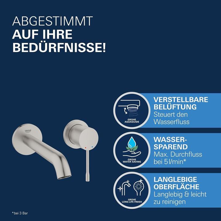 Productafbeelding Grohe 2-Loch-Waschtischbatterie ESSENCE