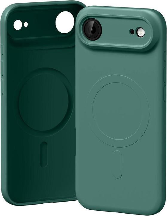 Produktbild Semi-Silicone MagSafe Case for iPhone 17 Air Green (Apple iPhone Air)