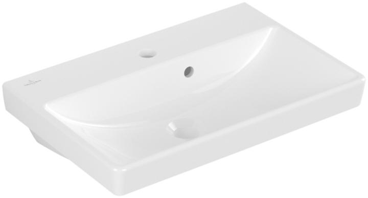 Villeroy & Boch Plan de toilette Avento 55 x 37 cm blanc 4A005501 (370 mm, 550 mm)