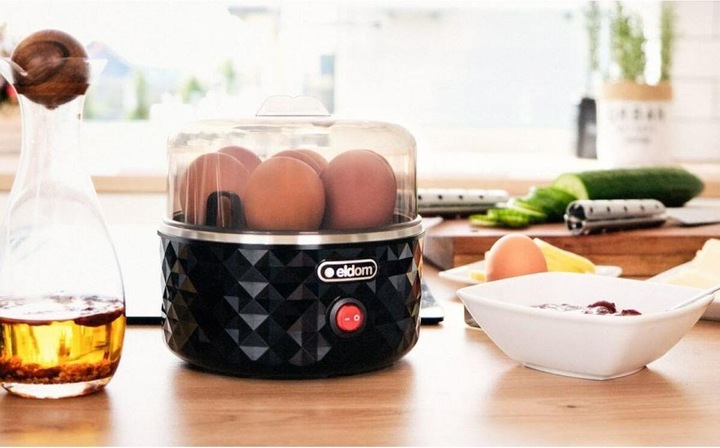 Productafbeelding Eldom EM101C Eierkoker EGGO 1-7 eieren 380 W instelbare kookhardheid