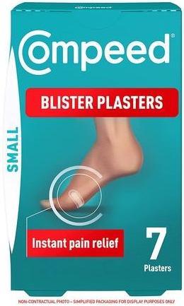 Image du produit Compeed Small Blister Plasters 7 Hydrocolloid Plasters Traitement des pieds