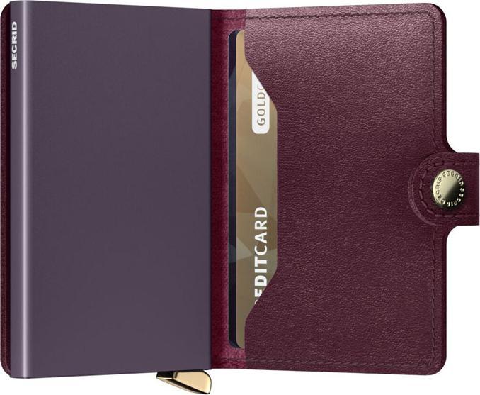 Produktbild Secrid Geldbörse PREMIUM MINIWALLET DUSK Bordeaux