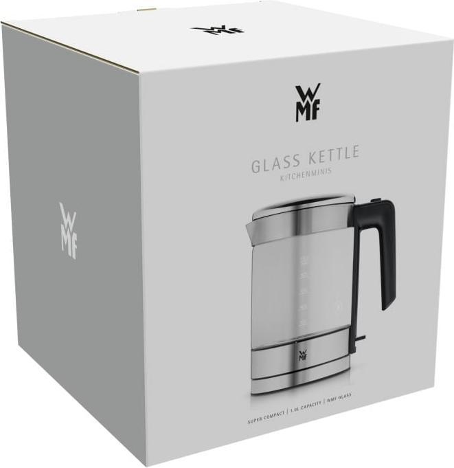 Actual product image WMF KITCHENminis travel kettle / glass kettle small 1l (1 l)
