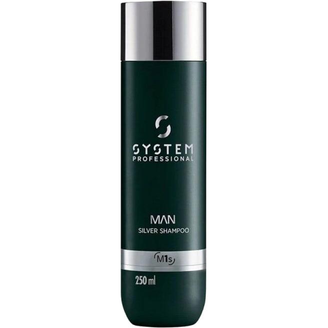 System Professional, Shampoo, Violettes Shampoo für Herren Herren (Silver Shampoo) 250 ml