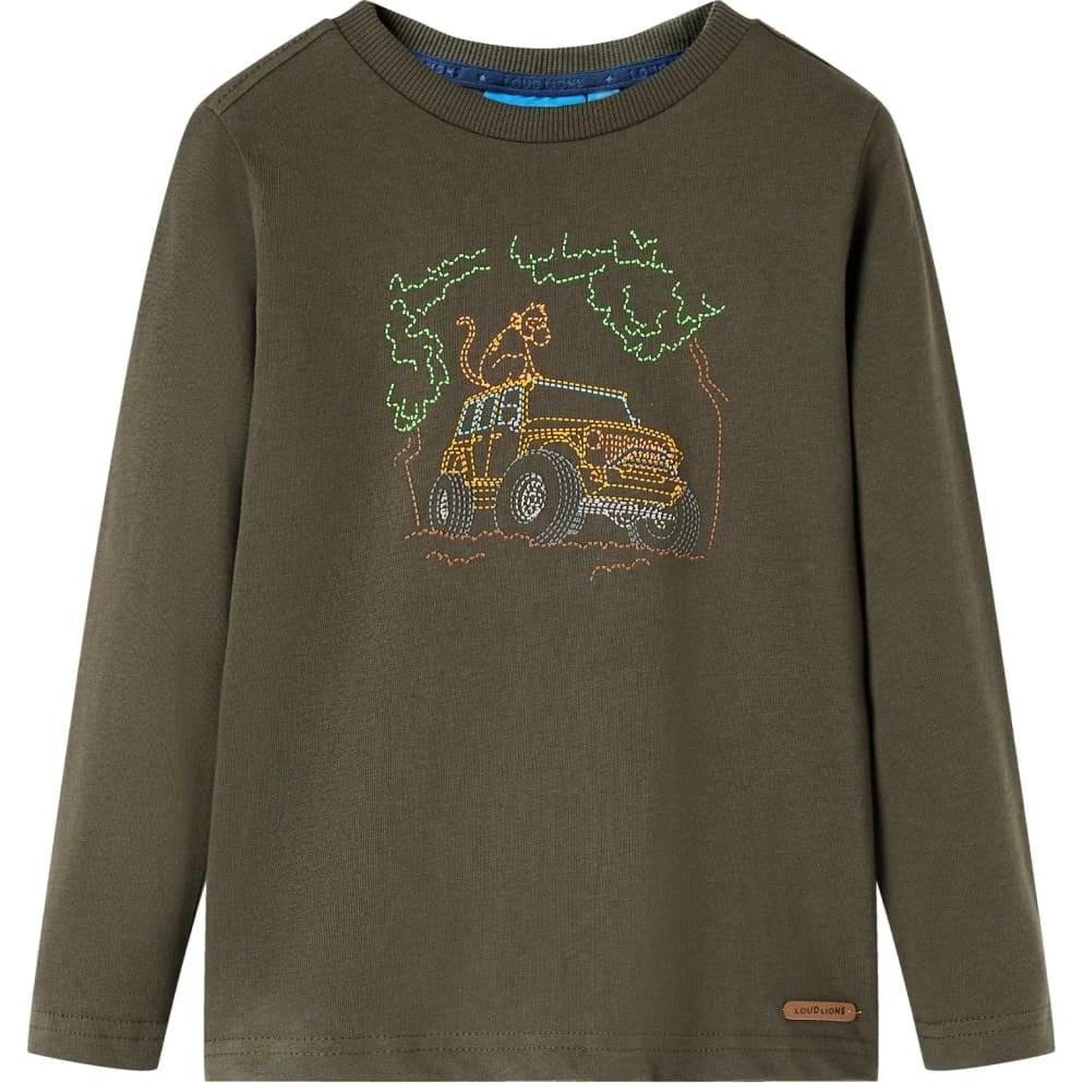 VidaXL, Jungen, Shirt, Liddy, Grün, (140)