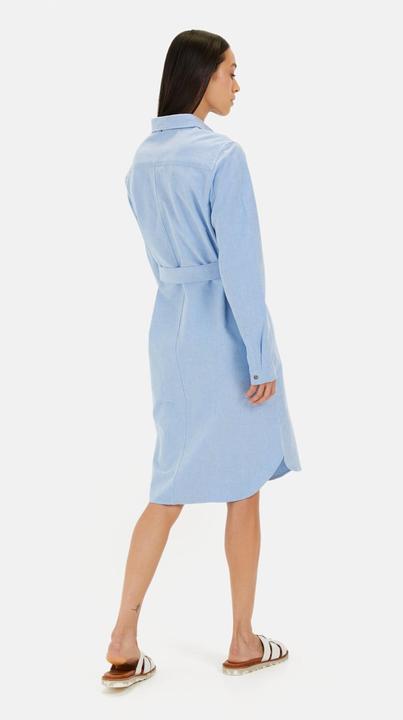 Actual product image Camel Active Hemdblusenkleid mit Stoffbindegürtel (M)