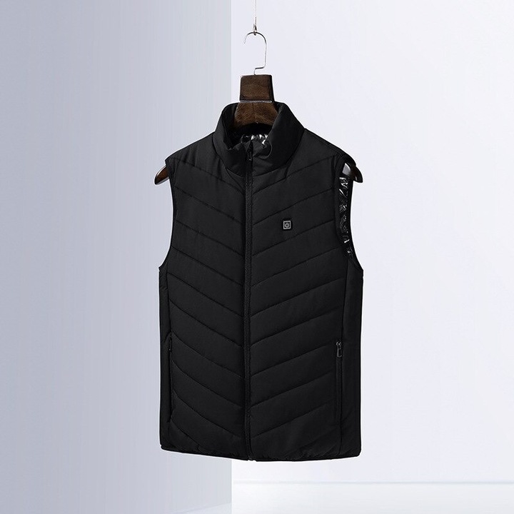 Produktbild Hermex Heizweste Wärmeweste elektrisch beheizbare Weste Unisex 11 Zonen (3XL)