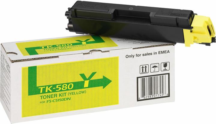 Actual product image Kyocera Tk-580y (Y)