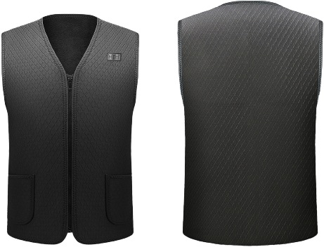 Produktbild Hermex XXS Heizweste elektrisch beheizbare Weste Thermoweste Unisex 7 Zonen (XXS)