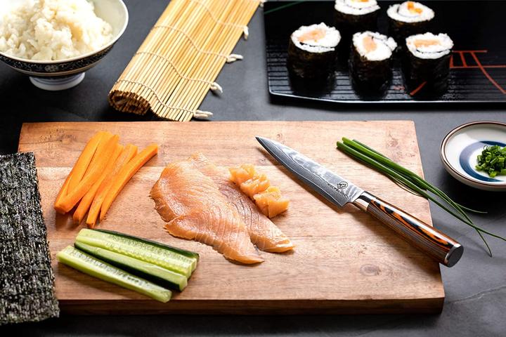 Produktbild Wolfblood Damastmesser (13 cm)