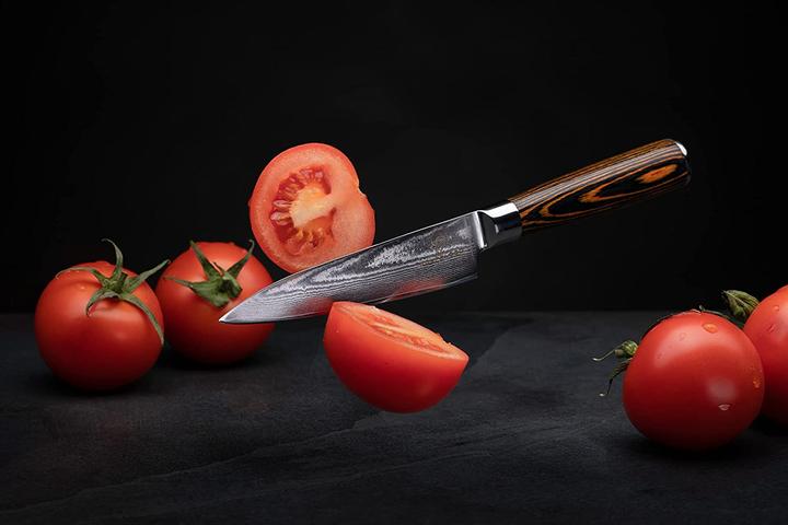 Produktbild Wolfblood Damastmesser (13 cm)