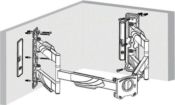 Produktbild Art Künstlerisches Tackle-Led (Wand, 45 kg, 32" - 70")
