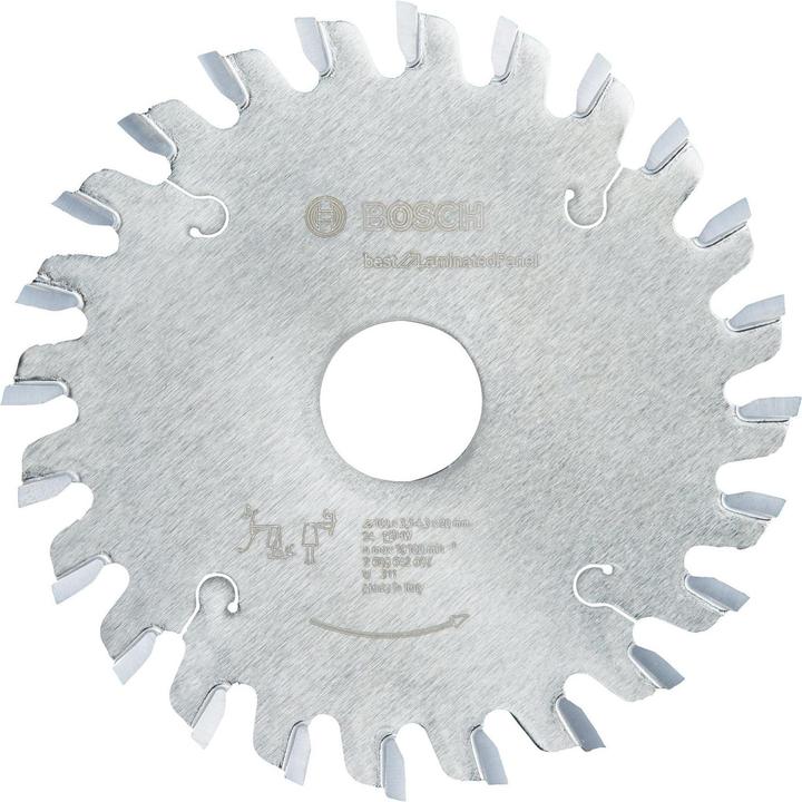 Produktbild Bosch Professional Zubehör Vorritzblatt konisch, Best for Laminated Panel, 100 x 20 x 2,2 mm, 24