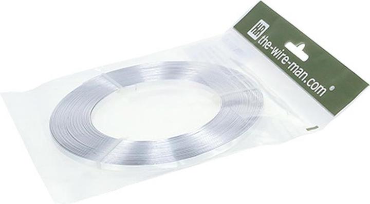 Actual product image The Wire Man Alu - flat wire (10 m)