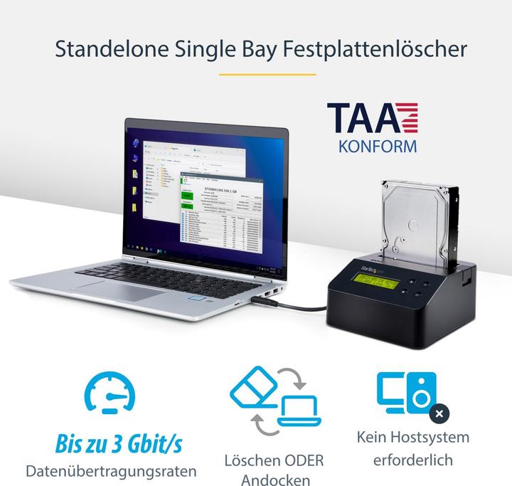 Produktbild StarTech Single Drive Standalone