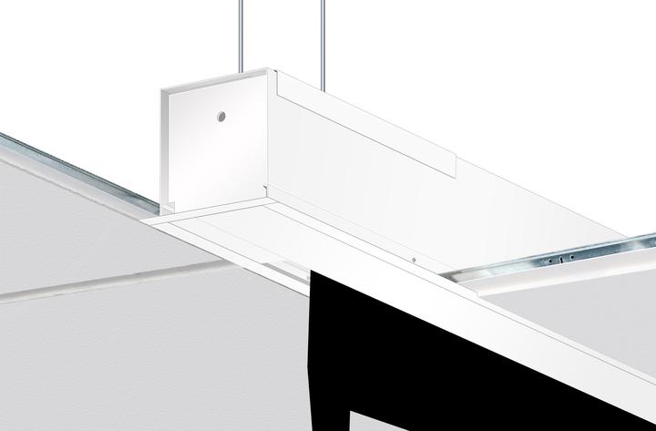 Actual product image Projecta Descender Large Electrol HDTV Format - screen - ceiling mount - motorized - (199", 16:9)